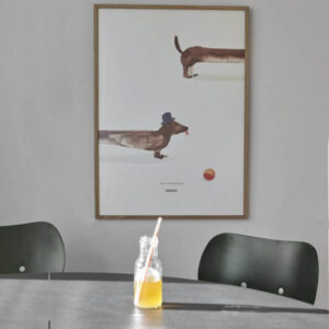 Doug the Dachshund – 50 x 70  – PAPER COLLECTIVE