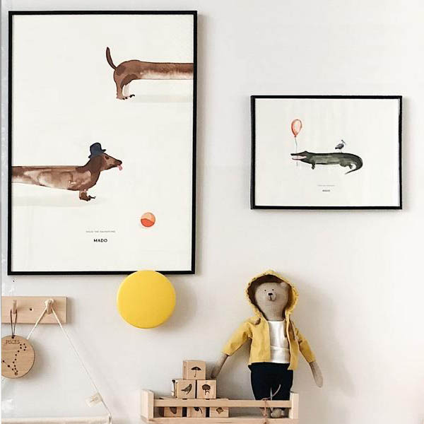 MADO - Doug the Dachshund - 50 x 70