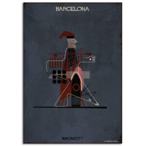 FEDERICO BABINA - Barcelona - Inkonicity- A3