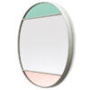Magis - Vitrail Specchio -50 x 60 cm -Pink Gray Green