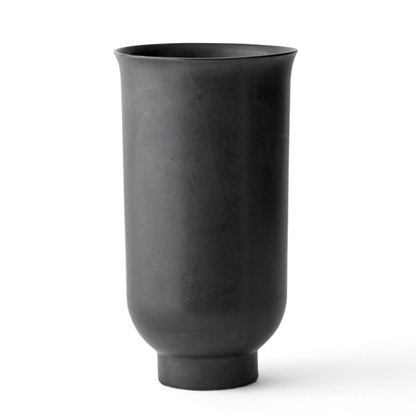 MENU AS - Vaso Cyclade in ceramica small - Nero