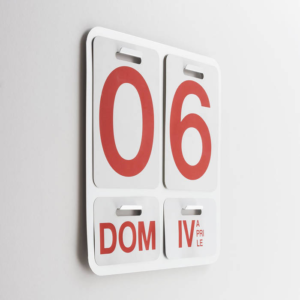 Danese Milano –  Formosa- Calendario Perpetuo Da Parete
