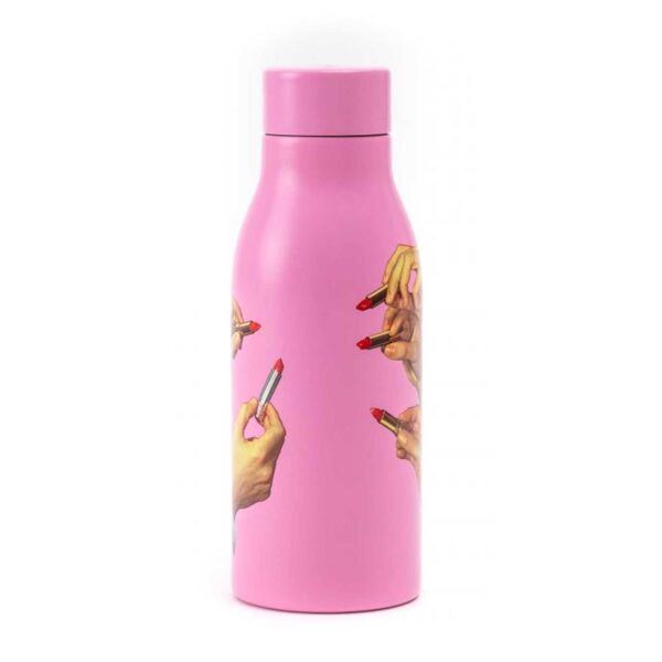 SELETTI- Toiletpaper Thermal Bottle Lipstick Pink