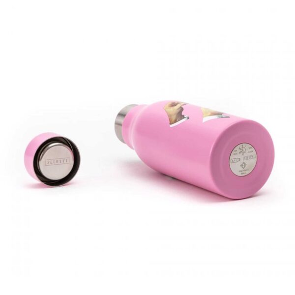 SELETTI- Toiletpaper Thermal Bottle Lipstick Pink