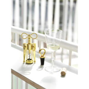 NORMAN COPENHAGEN – Porter Wine Stopper Brass