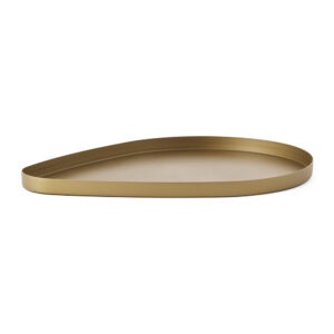 NORMAN COPENHAGEN – Peacock Tray – Brass – Medium