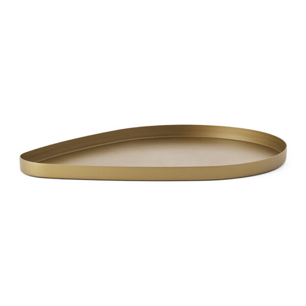 NORMAN COPENHAGEN - Peacock Tray - Brass - Medium