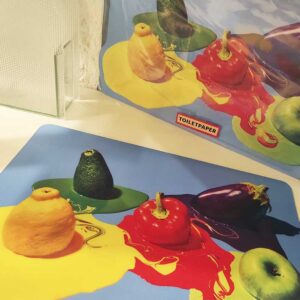 SELETTI- Toiletpaper  Tablemat Vegetables