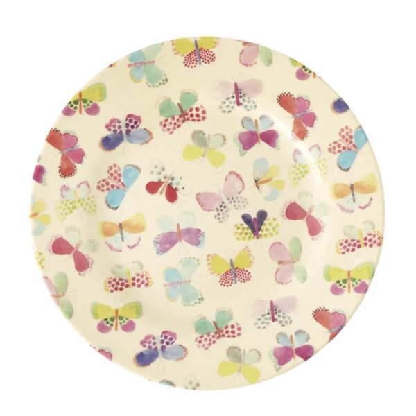 RICE DK - Piatto Frutta Melamina Butterfly print