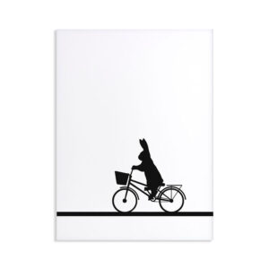 HAM – City Bike Rabbit – Coniglio in bicicletta 30 x 40