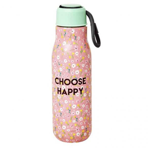 RICE DK - Borraccia - Choose happy print