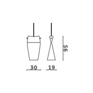 Dent Lampada a sospensione – Miniforms