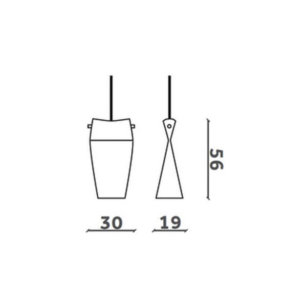 Dent Lampada a sospensione - Miniforms