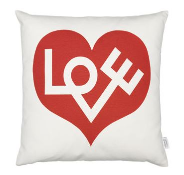Graphic Print Pillows – Love Heart –  VITRA