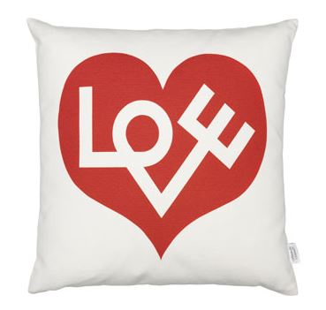 Graphic Print Pillows - Love Heart - VITRA