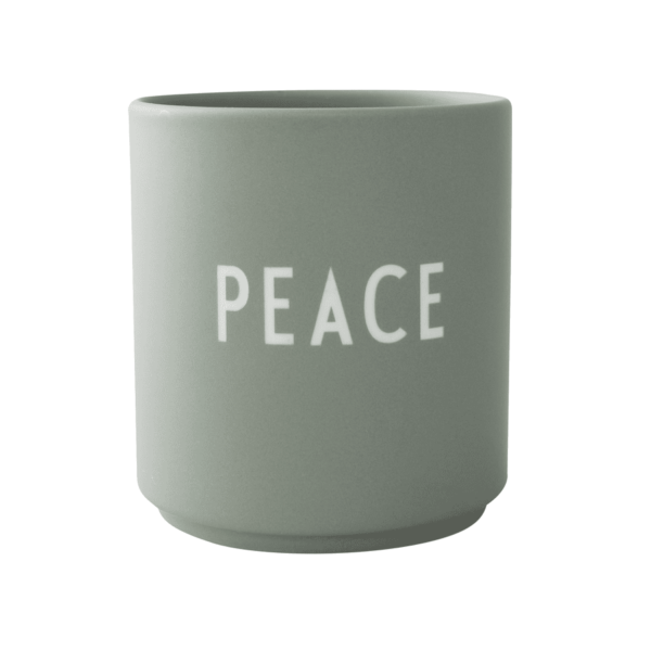 Peace Tazza - Design Letters