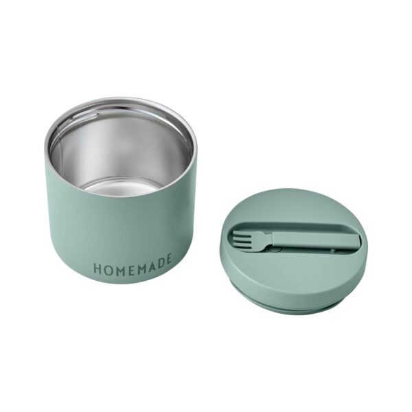 Thermo Lunch Box L Homemade Green - Design Letters