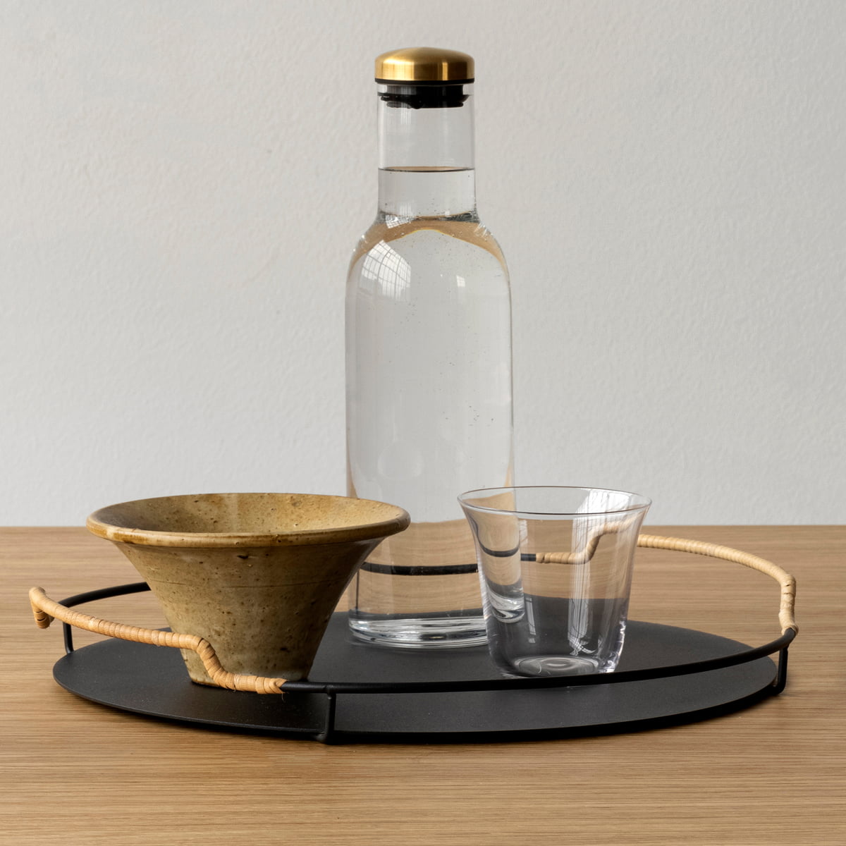 Balcony serving vassoio 36.5 cm, black – MENU AS