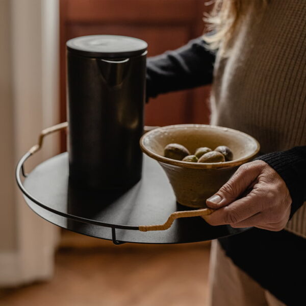 Balcony serving vassoio 36.5 cm, black - MENU AS