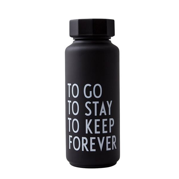 Borraccia con scritte To Go To stay – Design Letters