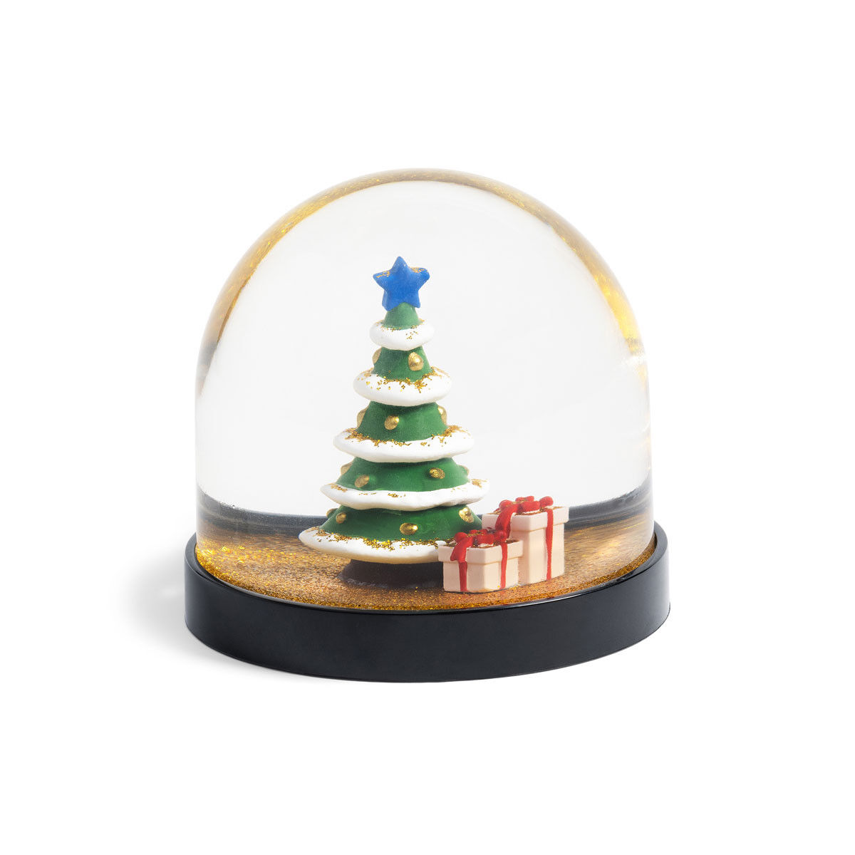 & Klevering – Ampolla con neve albero di Natale