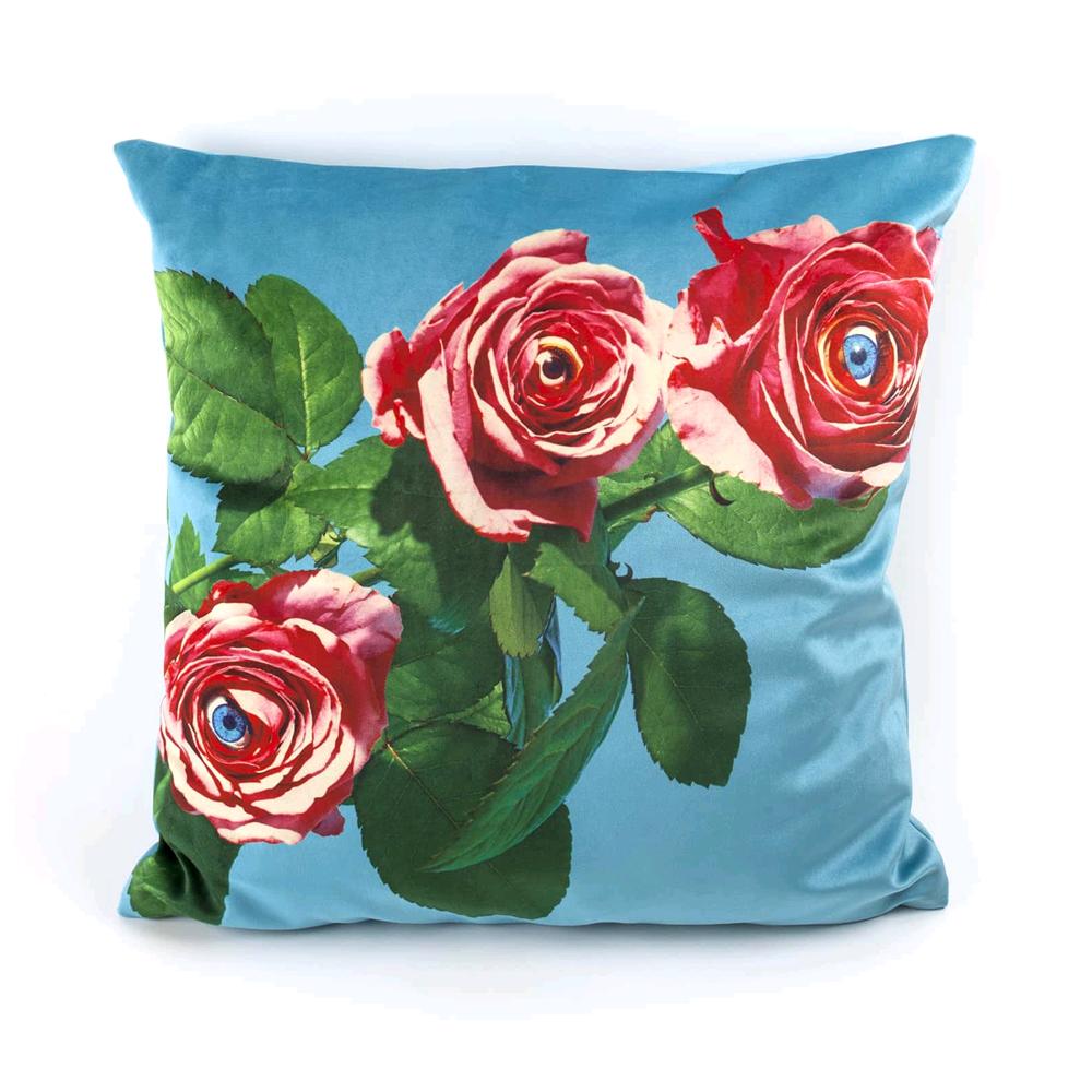 SELETTI – Cuscino Rose -Toiletpaper