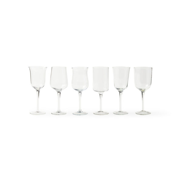 Bitossi Home - Set 6 Calici Trasparenti forme assortite