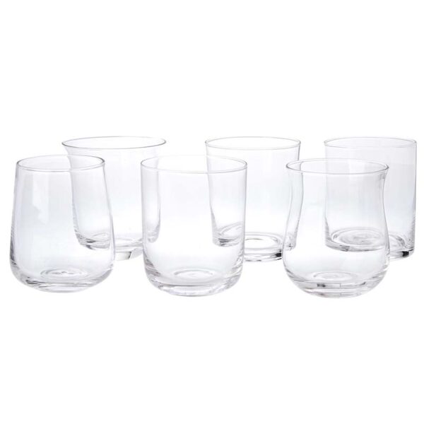 Bitossi Home - Set 6 Bicchieri acqua - Trasparenti Forme Assortite