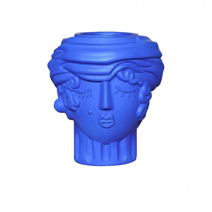 Magna Graecia Vaso Terracotta Women Blu – SELETTI