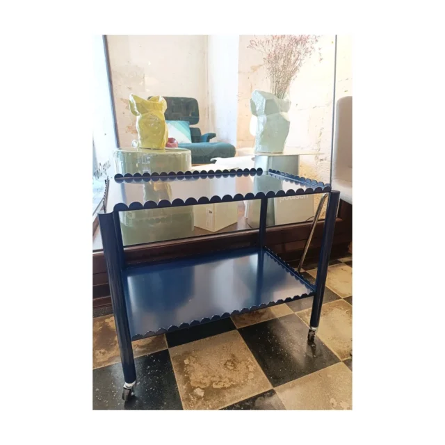 Arcs trolley low by @haydesign #blueversion#table #trolley #designcollection #designdeinteriores #designinpuglia #littlethings #arredamento #arredocasa #arredointerni #interiorinspiration #interiors #interiordesign@spazio_abitabile 🍀💖🌵🖼️📷❤️💞